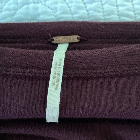 Free People Penny peplum embroidered top size XS - Picture 4 of 16